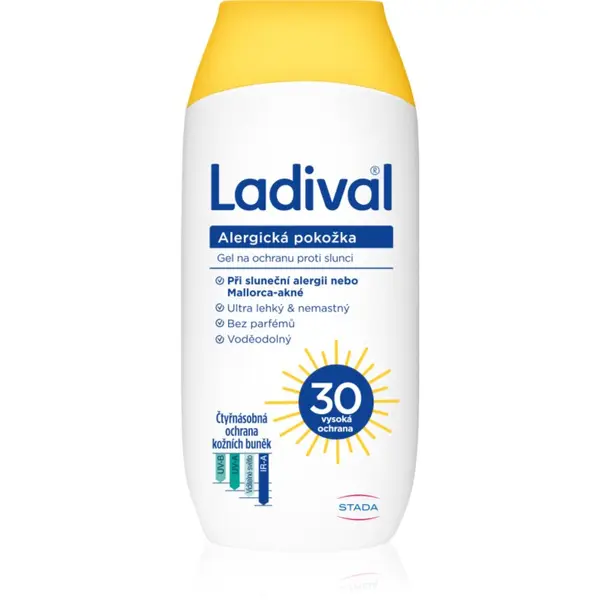 Ladival Ladival Allergic Skin защитен крем-гел за слънчеви бани против слънчеви алергии SPF 30 200 мл.