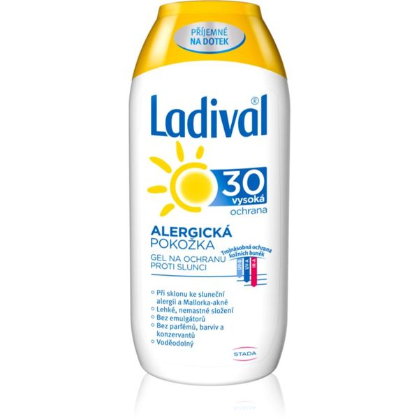 Ladival Ladival Allergic защитен крем-гел за слънчеви бани против слънчеви алергии SPF 30 200 мл.