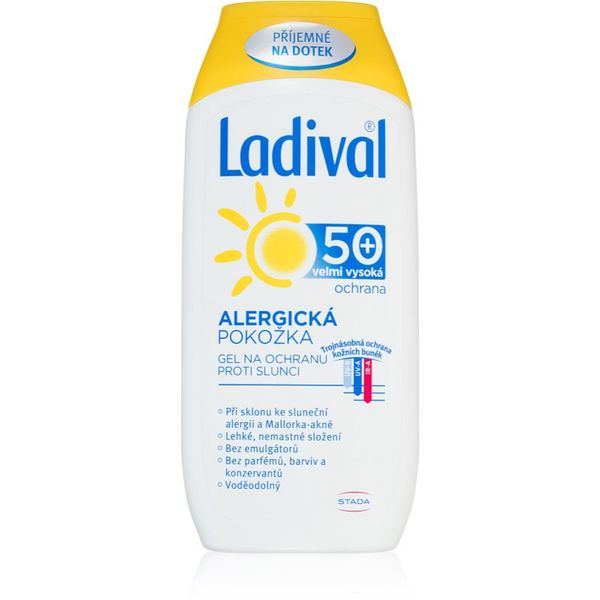 Ladival Ladival Allergic защитен крем-гел за слънчеви бани против слънчеви алергии SPF 50+ 200 мл.