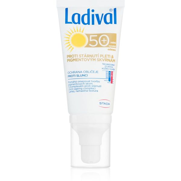 Ladival Ladival Anti-aging & Dark Spots защитен крем против стареене на кожата против пигментни петна SPF 50+ 50 мл.