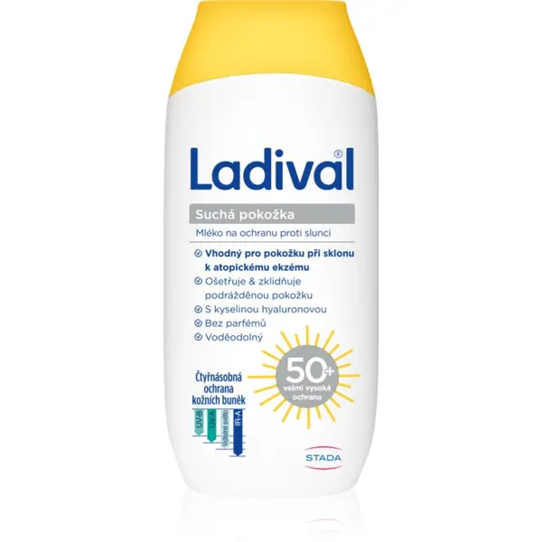 Ladival Ladival Dry Skin защитно мляко против слънчеви лъчи SPF 50+ 200 мл.