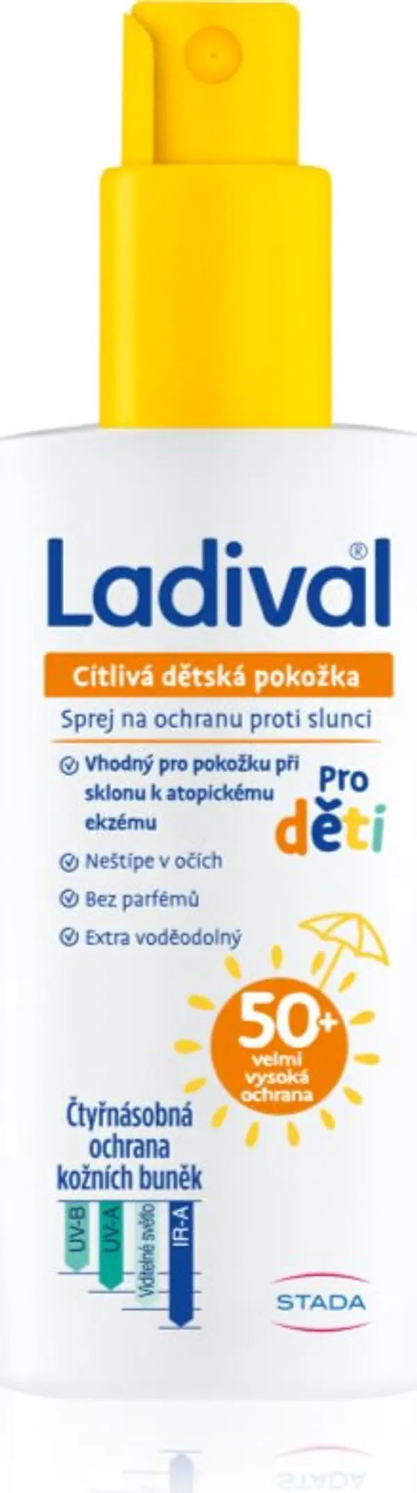 Ladival Ladival Kids защитен спрей против слънчеви лъчи SPF 50+ 150 мл.