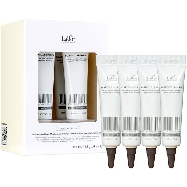 La'dor La'dor Scalp Scaling Spa дълбоко почистващ балсам за скалпа 4x15 гр.