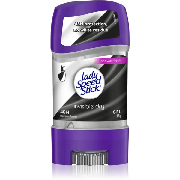 Lady Speed Stick Lady Speed Stick Invisible Dry гел против изпотяване с 48 часов ефект за жени 65 гр.