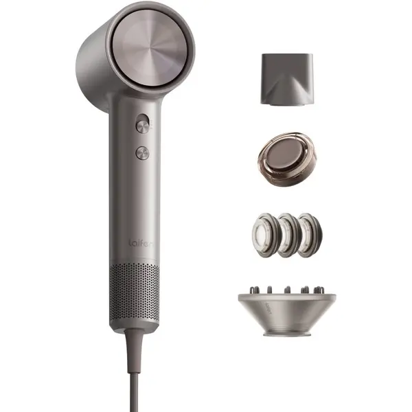 Laifen Laifen Swift 4 Polished Platinum много мощен йонизиращ сешоар Silver 1 бр.