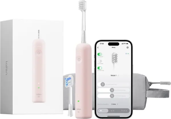 Laifen Laifen Wave Special електрическа четка за зъби + 2 резервни глави Pink 1 бр.