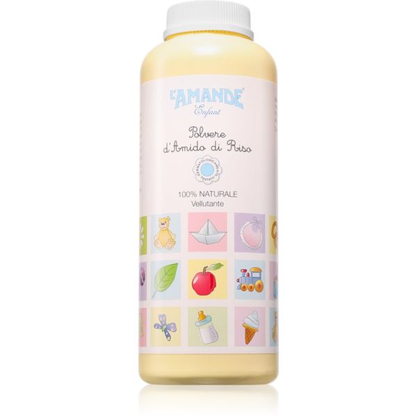 L'Amande L'Amande Baby Rice Starch Powder специална заздравяваща грижа за детска кожа 150 гр.