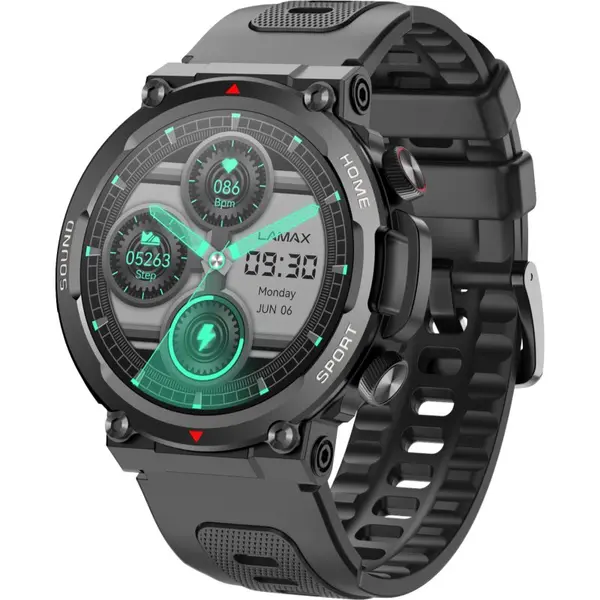 LAMAX Electronics LAMAX Electronics Xplore Black смарт часовник 1 бр.