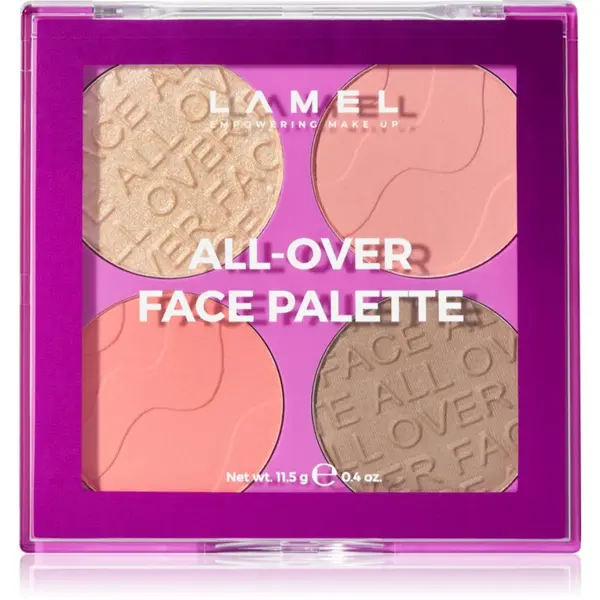 LAMEL LAMEL All-Over Face Palette палитра за цялото лице цвят 01 11.5 гр.