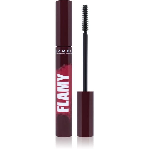 LAMEL LAMEL Flamy Hot Volume Mascara спирала придаваща обем цвят №401 Burgundy 8 мл.