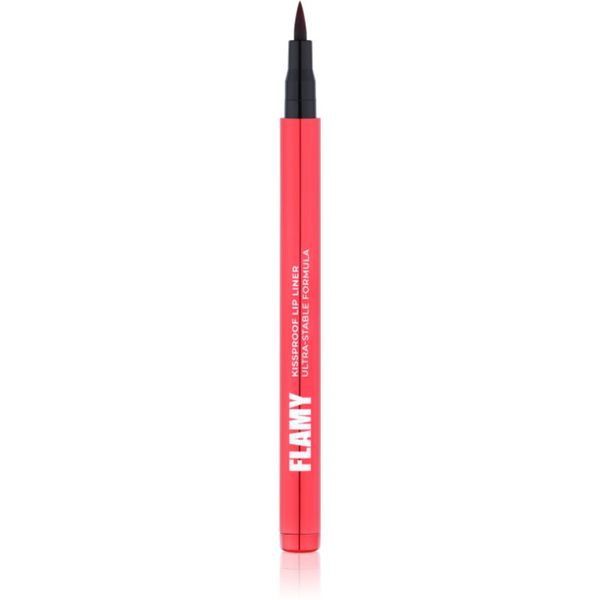 LAMEL LAMEL Flamy Kissproof Lip Liner контуриращ маркер за устни цвят №401 1,6 мл.