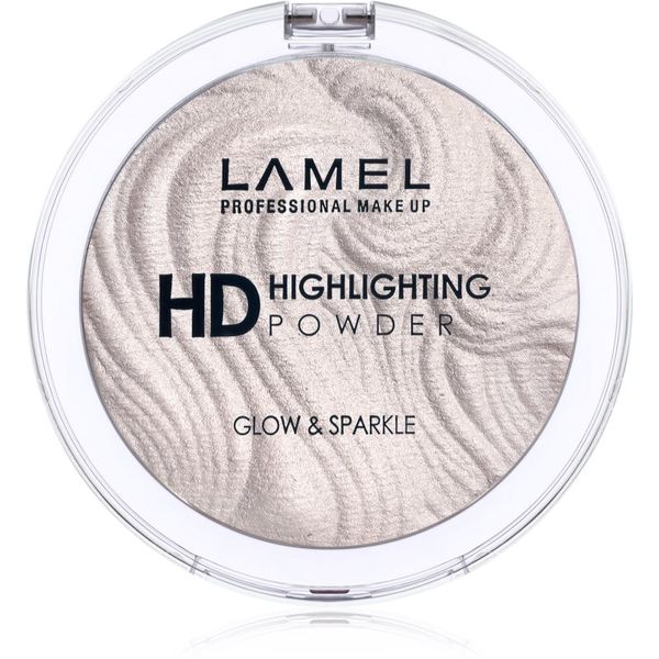 LAMEL LAMEL Insta Glow and Sparkle компактна озаряваща пудра цвят 401 12 гр.