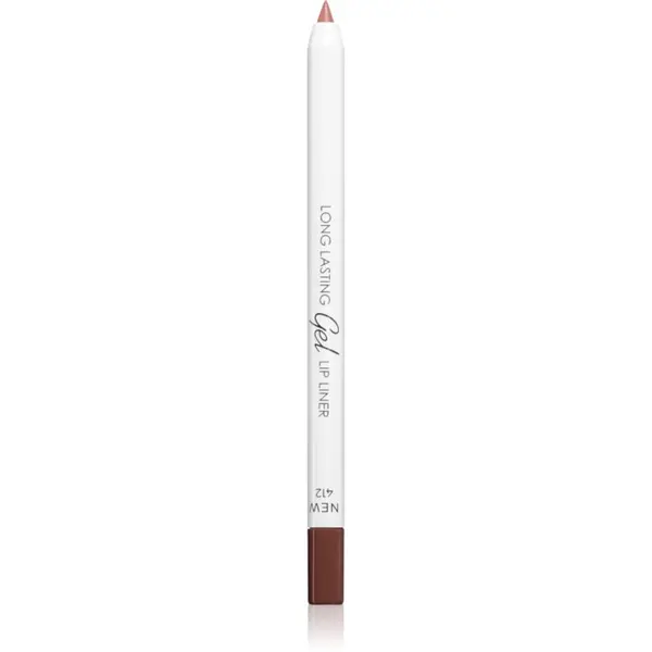 LAMEL LAMEL Long Lasting Gel Lip Liner дълготраен молив за устни цвят 412 Spicy Nude 1.7 гр.