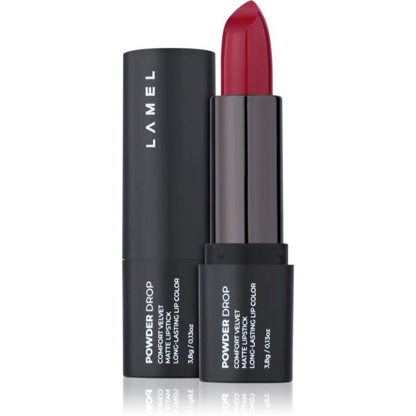 LAMEL LAMEL Powder Drop матиращо червило цвят №403 3,8 гр.