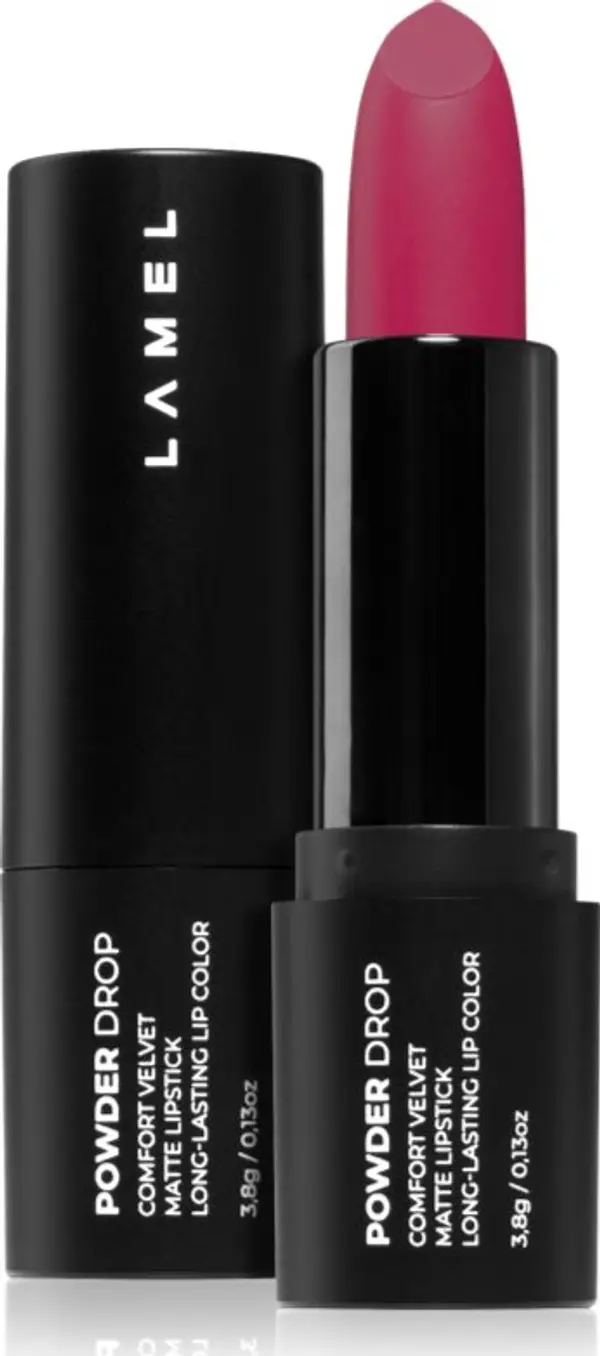 LAMEL LAMEL Powder Drop матиращо червило цвят №406 3,8 гр.