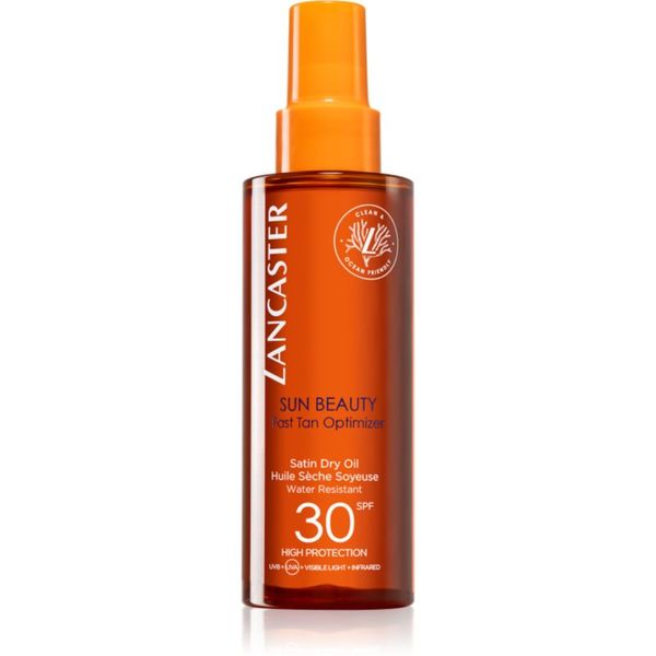 Lancaster Lancaster Sun Beauty Satin Dry Oil сухо масло за слънчеви бани в спрей SPF 30 150 мл.