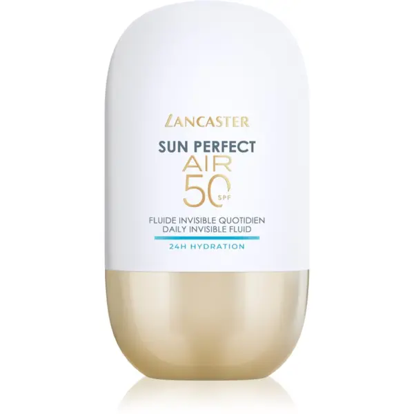 Lancaster Lancaster Sun Perfect Air 50 24H Hydration ултра лек защитен флуид за суха или много суха кожа SPF 50 40 мл.
