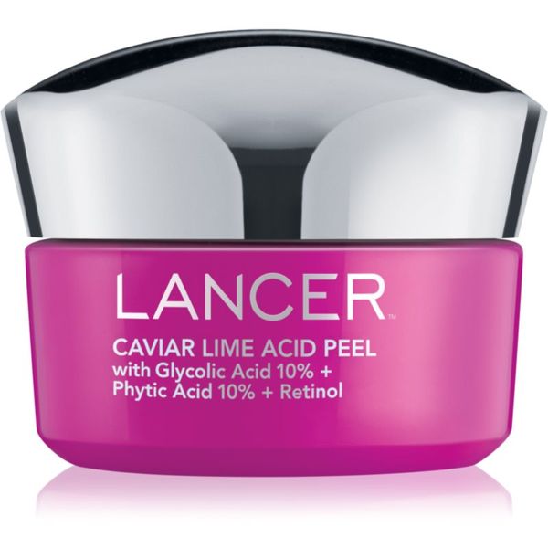 LANCER LANCER CAVIAR LIME ACID PEEL крем-пилинг за освежаване и хидратация 50 мл.