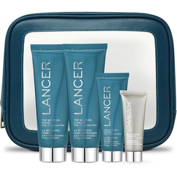 LANCER LANCER THE METHOD INTRO KIT Oily-Congested Skin подаръчен комплект (за мазна кожа)