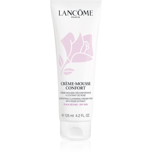 Lancôme Lancôme Crème-Mousse Confort Успокояваща почистваща пяна за суха кожа 125 мл.