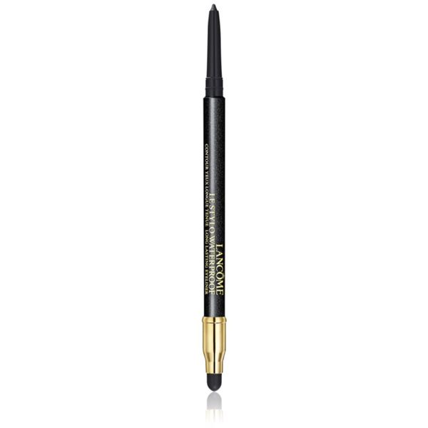 Lancôme Lancôme Le Stylo Waterproof водоустойчив молив за очи в висока пигментация цвят 01  Noir Onyx