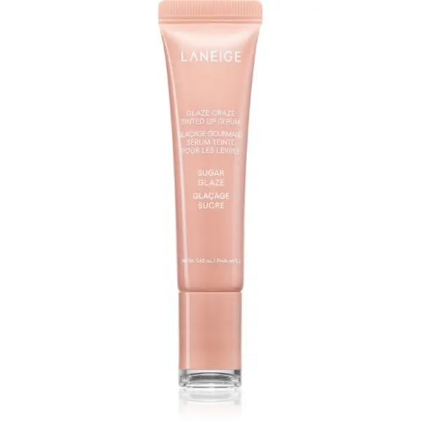 LANEIGE LANEIGE Glaze Craze Tinted Lip Serum тониращ балсам за устни цвят Sugar Glaze 12 гр.