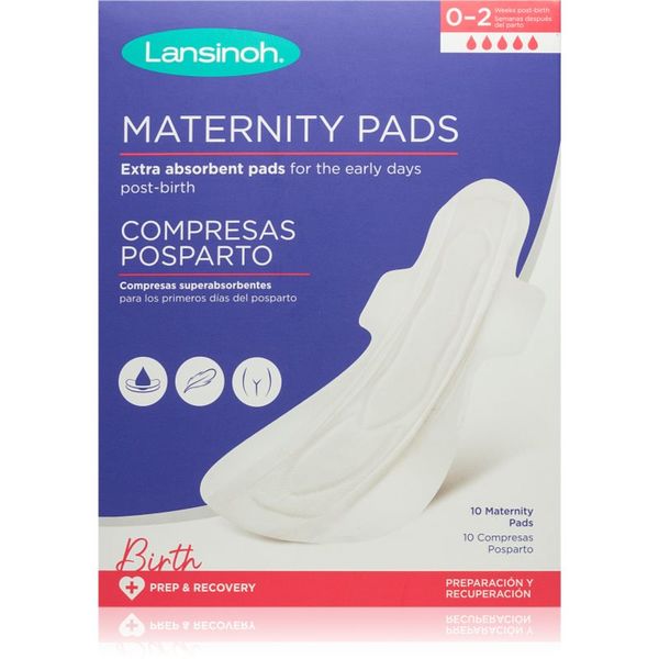 Lansinoh Lansinoh Maternity Pads 0-2 weeks дамски превръзки за след раждане 10 бр.