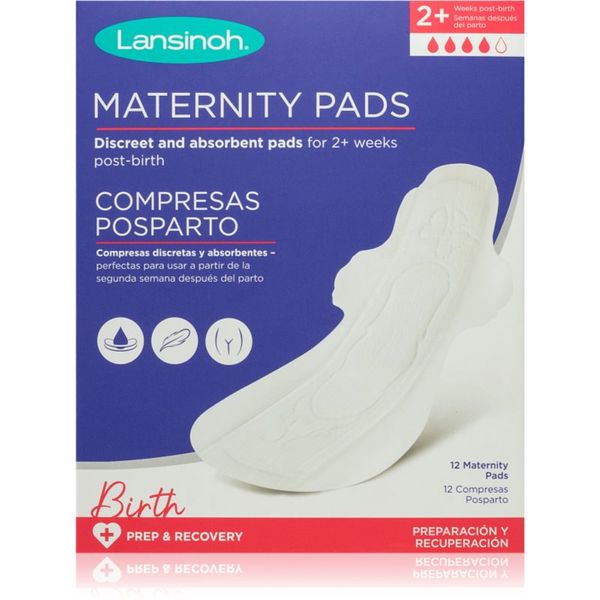 Lansinoh Lansinoh Maternity Pads 2 weeks+ дамски превръзки за след раждане 12 бр.