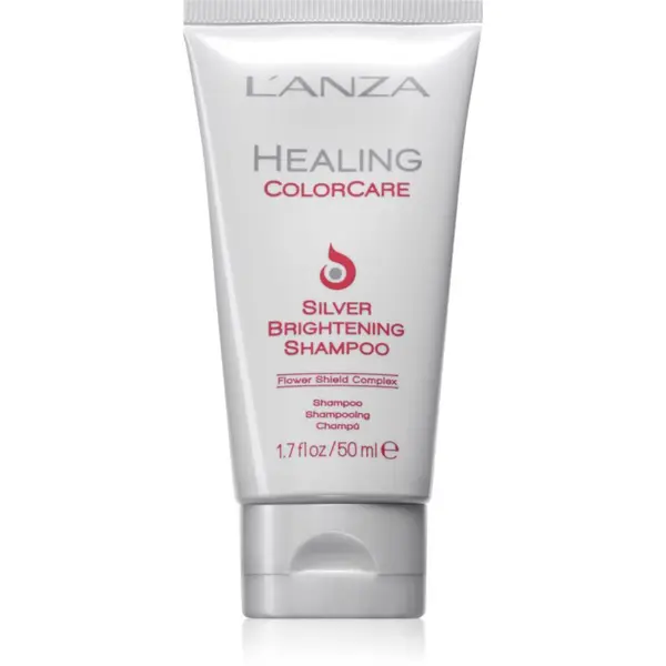 L'anza L'anza Healing ColorCare Silver Brightening Shampoo защитен шампоан за боядисана коса 50 мл.