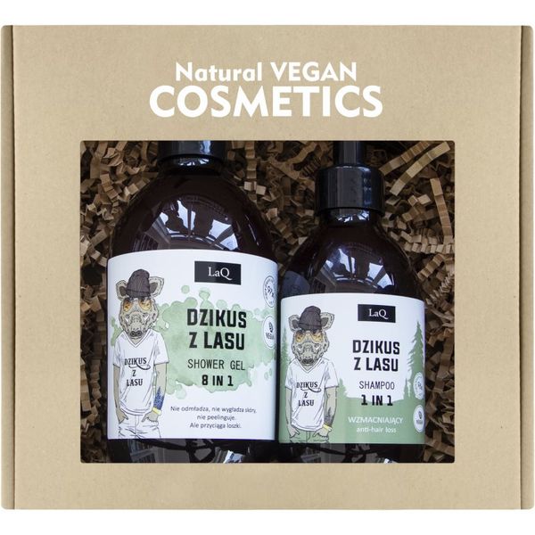 LaQ LaQ Boar From Forest коледен подаръчен комплект за тяло и коса