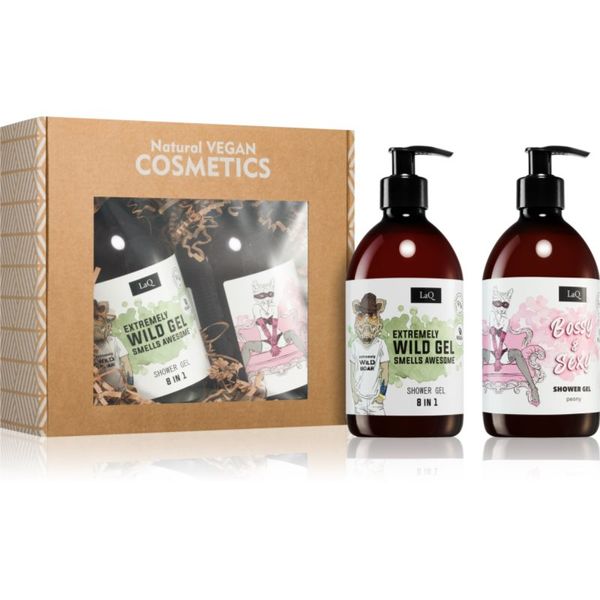 LaQ LaQ Boar From Forest x Kitten Peony коледен подаръчен комплект