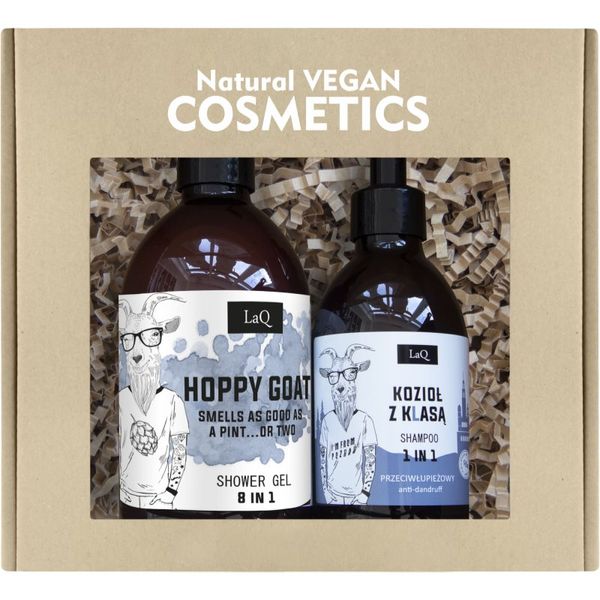 LaQ LaQ Goat From Poznaň коледен подаръчен комплект за тяло и коса