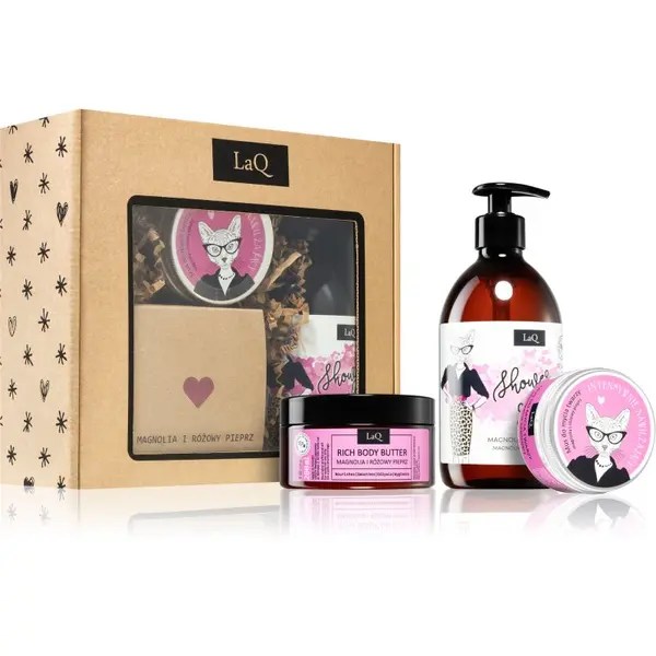 LaQ LaQ Kitten Magnolia подаръчен комплект за перфектен външен вид