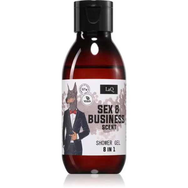 LaQ LaQ Sex & Bussiness свеж душ гел 8 в 1 100 мл.