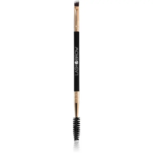 Lash Brow Lash Brow Eyebrow Brush Type 3 двустранна четка за вежди 1 бр.