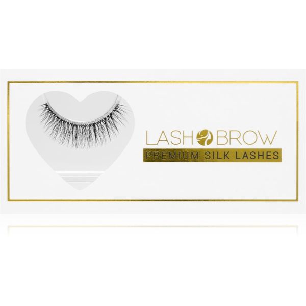 Lash Brow Lash Brow Premium Silk Lashes изкуствени мигли All Day Long 1 бр.