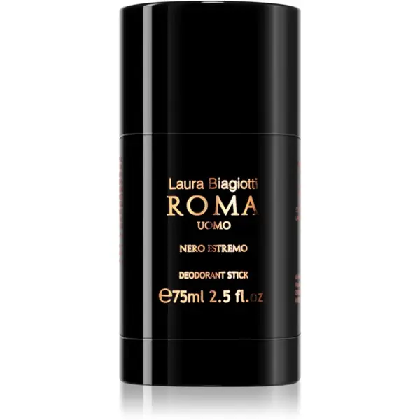 Laura Biagiotti Laura Biagiotti Roma Uomo Nero Estremo део-стик за мъже 75 мл.