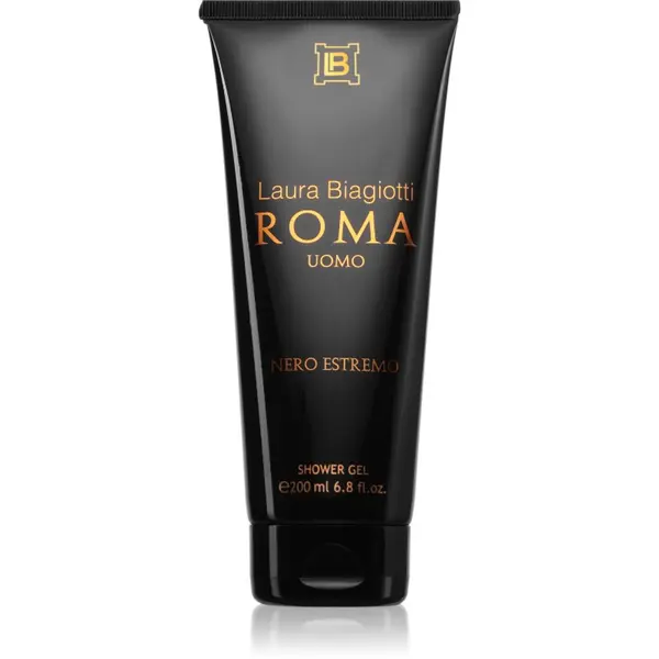 Laura Biagiotti Laura Biagiotti Roma Uomo Nero Estremo душ гел за мъже 200 мл.