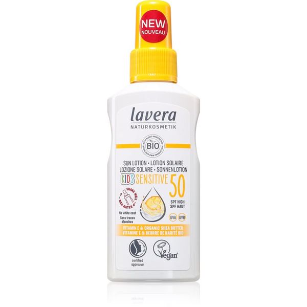 Lavera Lavera Kids Sensitive крем за тен за деца SPF 50 100 мл.