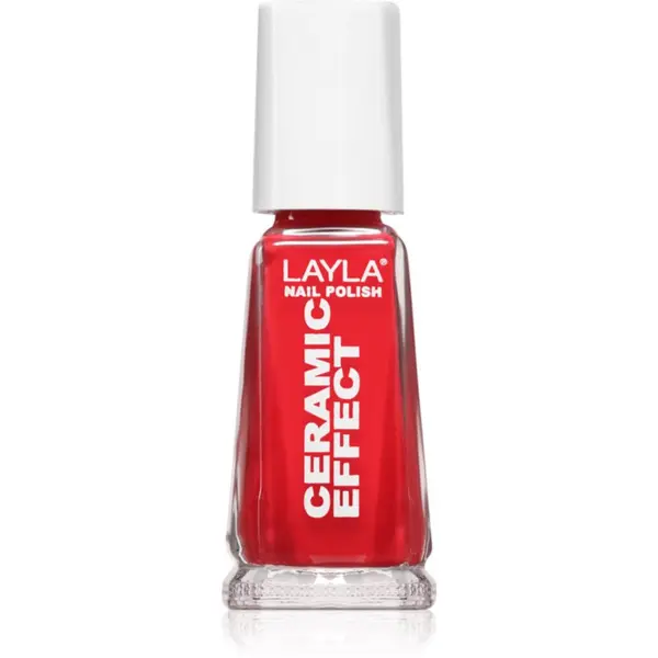 Layla Cosmetics Layla Cosmetics Ceramic Effect лак за нокти цвят N. 45 Coral Bay 10 мл.
