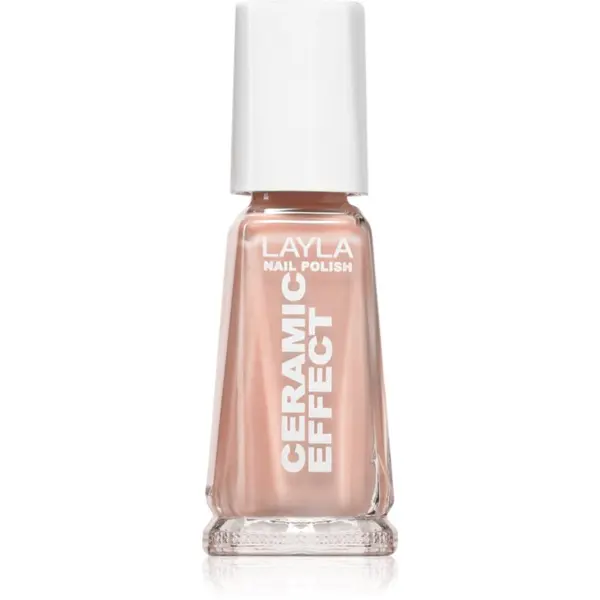Layla Cosmetics Layla Cosmetics Ceramic Effect лак за нокти цвят N.17 Ballet Shoes 10 мл.