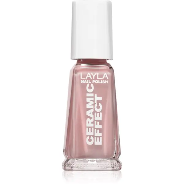 Layla Cosmetics Layla Cosmetics Ceramic Effect лак за нокти цвят N.48 Skin 10 мл.