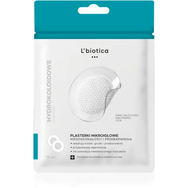 L’biotica L’biotica Microneedle Patches лепенки за проблемна кожа 18 бр.