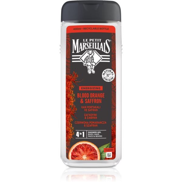 Le Petit Marseillais Le Petit Marseillais Blood Orange & Saffron душ гел 4 в 1 за мъже 400 мл.