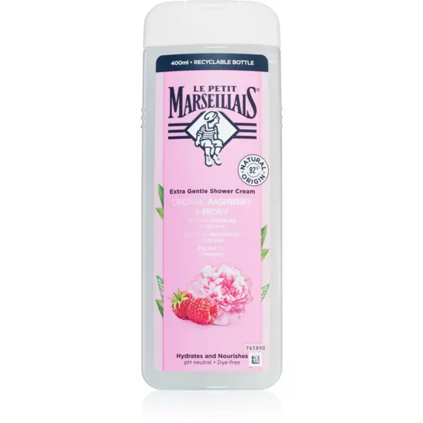 Le Petit Marseillais Le Petit Marseillais Raspberry BIO & Peony крем душ гел 400 мл.