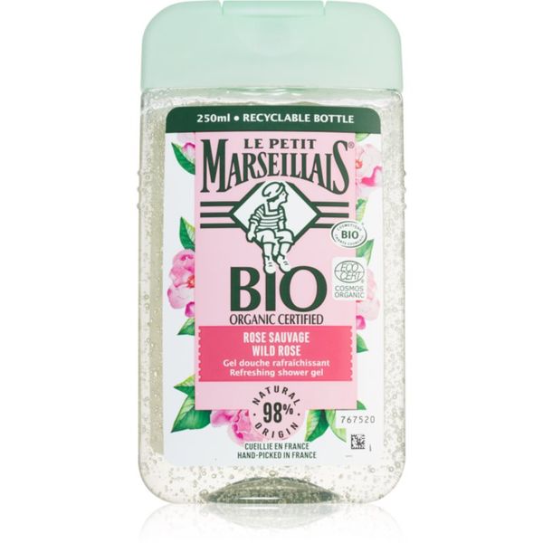 Le Petit Marseillais Le Petit Marseillais Wild Rose Bio Organic освежаващ душ гел 250 мл.