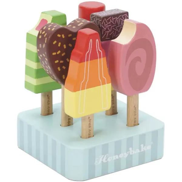Le Toy Van Le Toy Van Wooden Ice Lollies комплект играчки от дърво 3 y+ 7 бр.