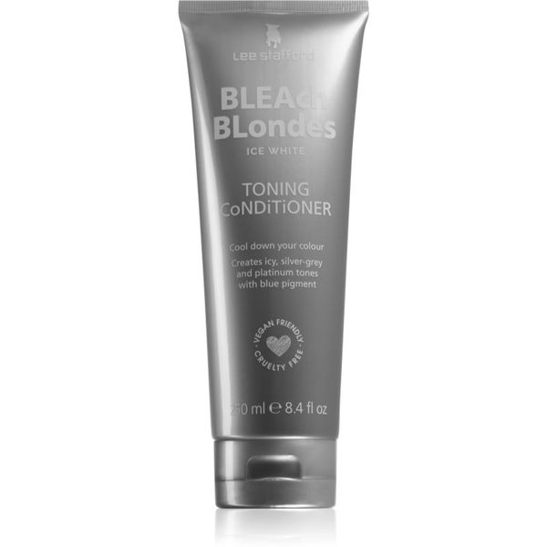 Lee Stafford Lee Stafford Bleach Blondes Ice White балсам за студени руси нюанси 250 мл.