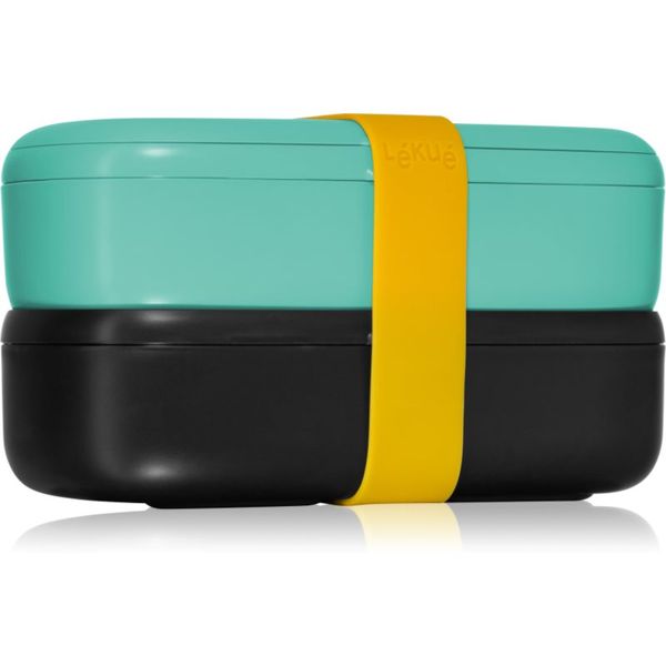 Lékué Lékué LunchBox To Go кутия за закуска боя Turquoise 1000 мл.