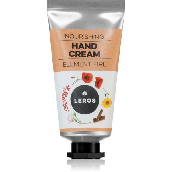 Leros Leros Element Fire Pink pepper & Cinnamon подхранващ крем за ръце с масло от шеа 30 мл.
